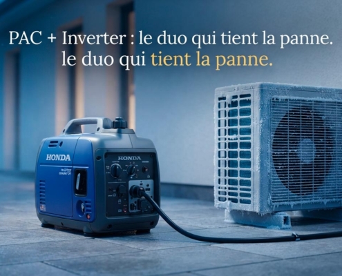 PAC + Inverter : le duo qui tient la panne
