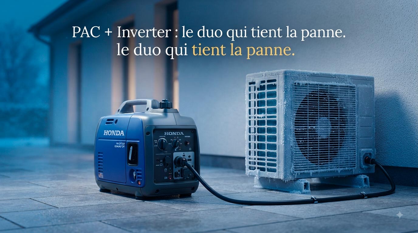 PAC + Inverter : le duo qui tient la panne